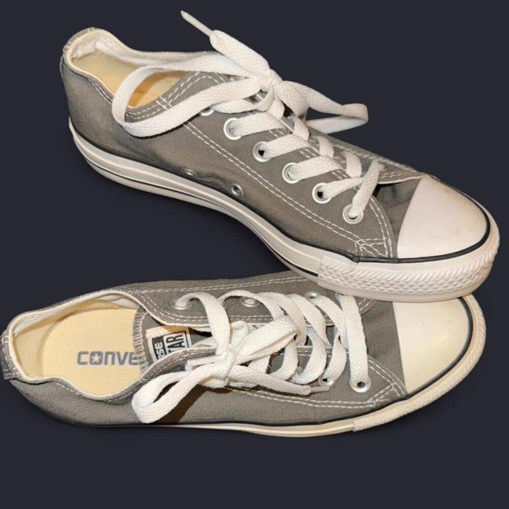 Size 6 1/2 - Converse Chuck Taylor All Star Low Charcoal